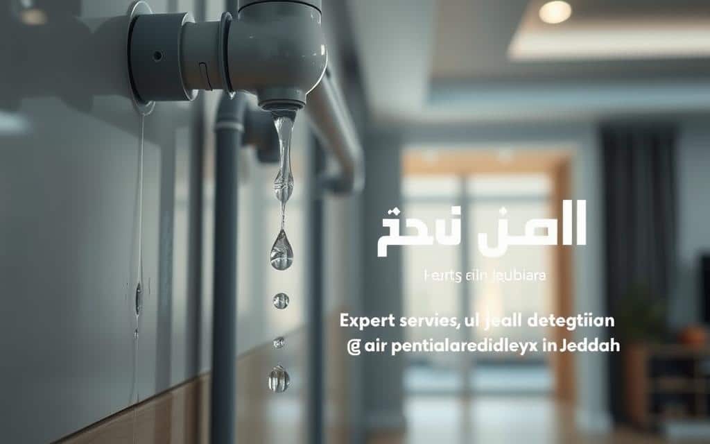 كشف خرير المياه حي مشرفة