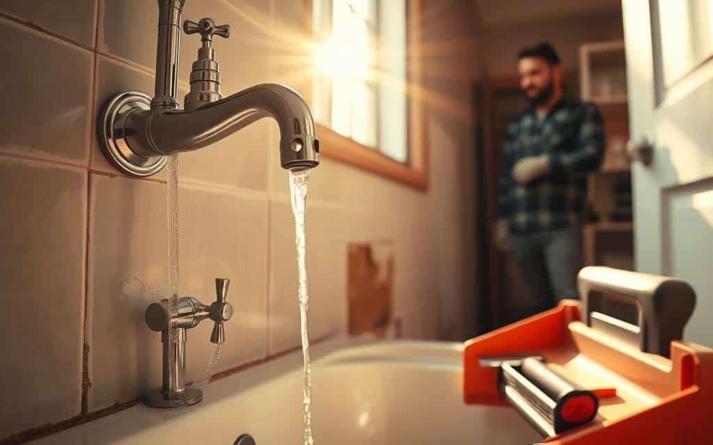 كشف خرير المياه حي النهضة