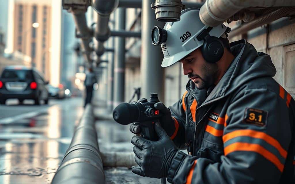 كشف تسربات المياه بجدة خلال